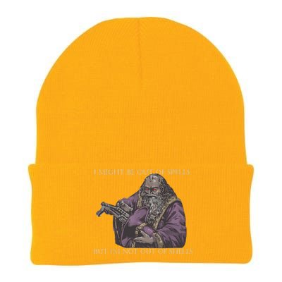 I Might Be Out Of Spells But IM Not Out Of Shells Knit Cap Winter Beanie