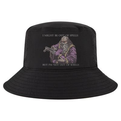 I Might Be Out Of Spells But IM Not Out Of Shells Cool Comfort Performance Bucket Hat