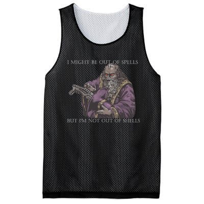 I Might Be Out Of Spells But IM Not Out Of Shells Mesh Reversible Basketball Jersey Tank