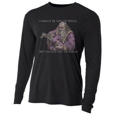 I Might Be Out Of Spells But IM Not Out Of Shells Cooling Performance Long Sleeve Crew