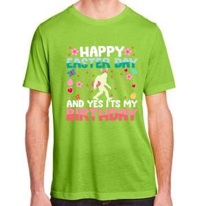 It's My Birthday And Easter Day Happy To Me You Bigfoot Meaningful Gift Adult ChromaSoft Performance T-Shirt