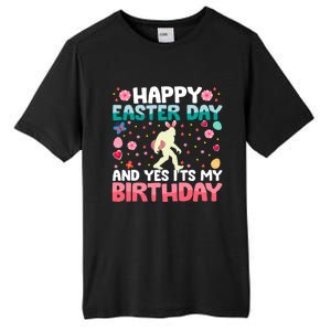 It's My Birthday And Easter Day Happy To Me You Bigfoot Meaningful Gift Tall Fusion ChromaSoft Performance T-Shirt