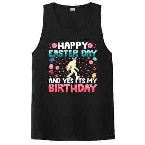 It's My Birthday And Easter Day Happy To Me You Bigfoot Meaningful Gift PosiCharge Competitor Tank