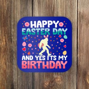 It's My Birthday And Easter Day Happy To Me You Bigfoot Meaningful Gift Coaster