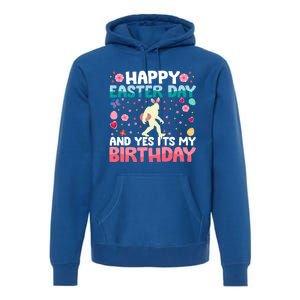 It's My Birthday And Easter Day Happy To Me You Bigfoot Meaningful Gift Premium Hoodie