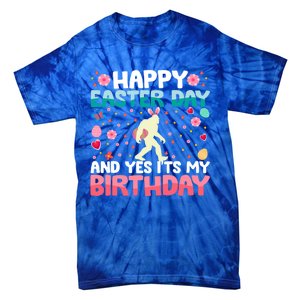 It's My Birthday And Easter Day Happy To Me You Bigfoot Meaningful Gift Tie-Dye T-Shirt