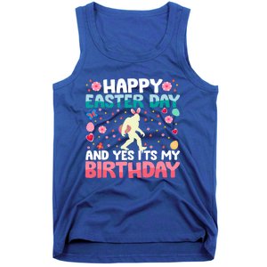 It's My Birthday And Easter Day Happy To Me You Bigfoot Meaningful Gift Tank Top