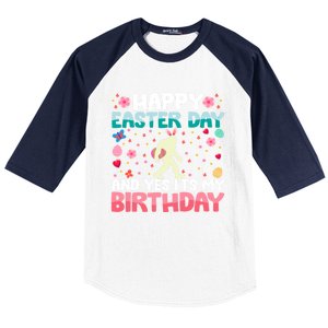 It's My Birthday And Easter Day Happy To Me You Bigfoot Meaningful Gift Baseball Sleeve Shirt