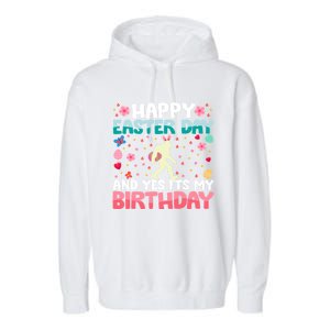 It's My Birthday And Easter Day Happy To Me You Bigfoot Meaningful Gift Garment-Dyed Fleece Hoodie