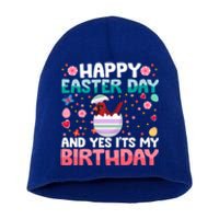 It's My Birthday And Easter Day Happy To Me You Cardinal Meaningful Gift Short Acrylic Beanie