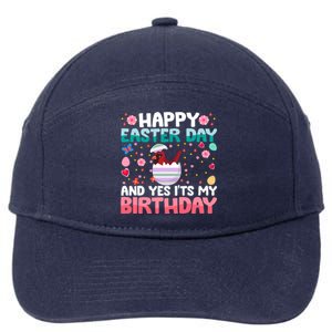 It's My Birthday And Easter Day Happy To Me You Cardinal Meaningful Gift 7-Panel Snapback Hat