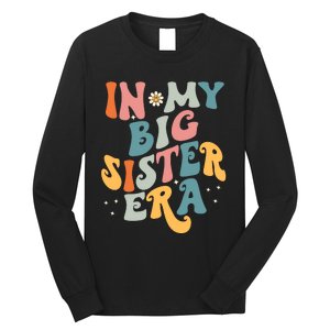 In My Big Sis Era Baby Kids Girls Big Sister Long Sleeve Shirt