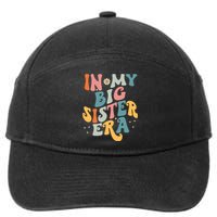 In My Big Sis Era Baby Kids Girls Big Sister 7-Panel Snapback Hat