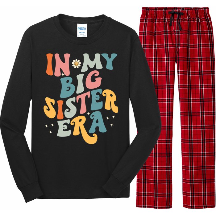 In My Big Sis Era Baby Kids Girls Big Sister Long Sleeve Pajama Set