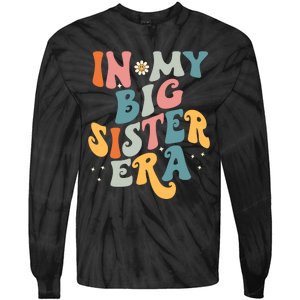 In My Big Sis Era Baby Kids Girls Big Sister Tie-Dye Long Sleeve Shirt