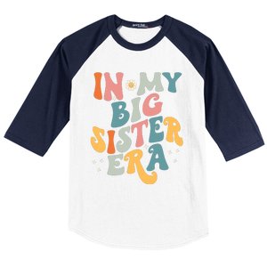 In My Big Sis Era Baby Kids Girls Big Sister Baseball Sleeve Shirt