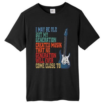 I May Be Old But My Tall Fusion ChromaSoft Performance T-Shirt