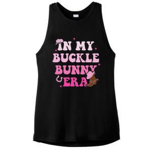 In My Buckle Bunny Era Design Ladies PosiCharge Tri-Blend Wicking Tank