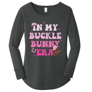 In My Buckle Bunny Era Design Women's Perfect Tri Tunic Long Sleeve Shirt