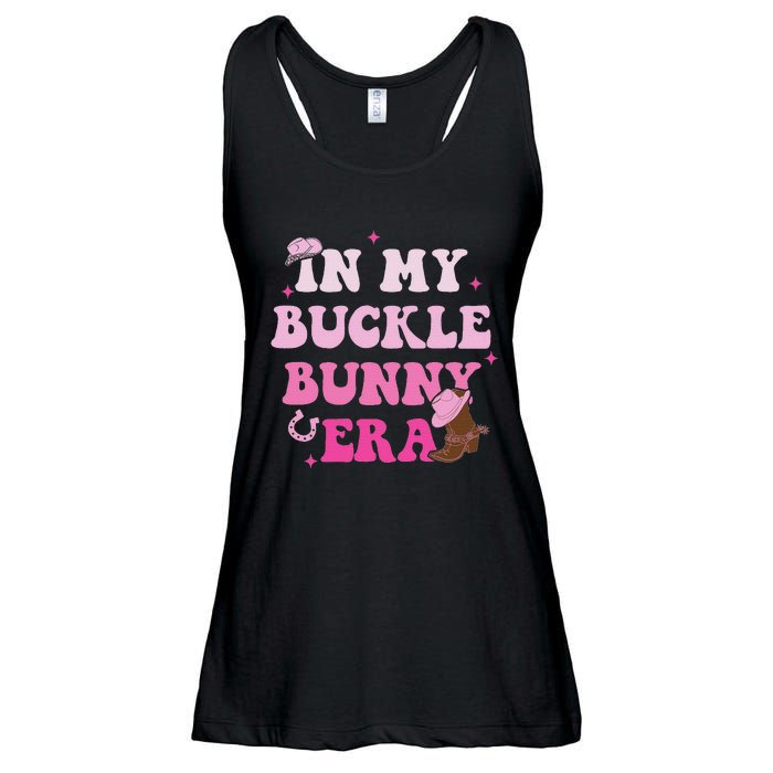 In My Buckle Bunny Era Design Ladies Essential Flowy Tank