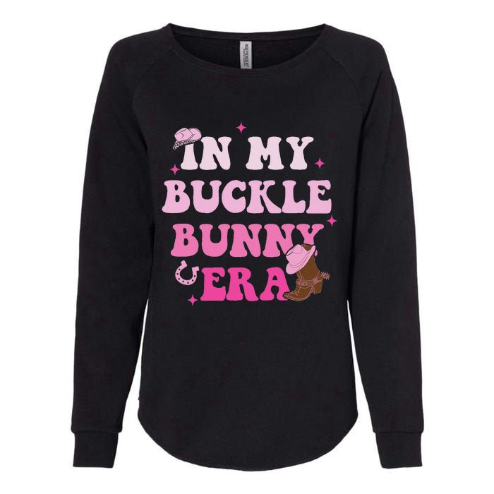 In My Buckle Bunny Era Design Womens California Wash Sweatshirt