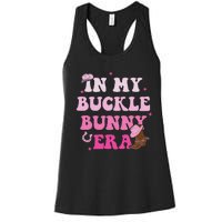 In My Buckle Bunny Era Design Women's Racerback Tank