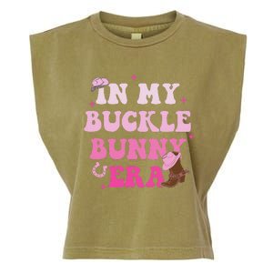 In My Buckle Bunny Era Design Garment-Dyed Women's Muscle Tee