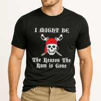 I Might Be The Reason The Rum Is Gone Pirate Day Cooling Performance Crew T-Shirt