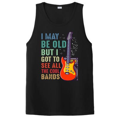 I May Be Old But I Got To See All The Cool Bands PosiCharge Competitor Tank