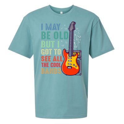 I May Be Old But I Got To See All The Cool Bands Sueded Cloud Jersey T-Shirt