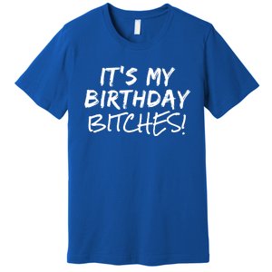 It's My Birthday Bitches Funny Birthday Gift Premium T-Shirt