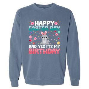 It's My Birthday And Easter Day Happy To Me You Sea Lion Great Gift Garment-Dyed Sweatshirt