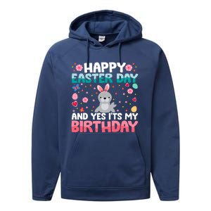 It's My Birthday And Easter Day Happy To Me You Sea Lion Great Gift Performance Fleece Hoodie