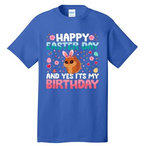 It's My Birthday And Easter Day Happy To Me You Squirrel Gift Tall T-Shirt