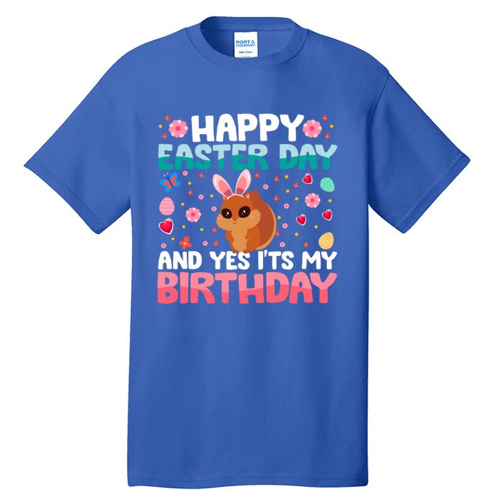 It's My Birthday And Easter Day Happy To Me You Squirrel Gift Tall T-Shirt