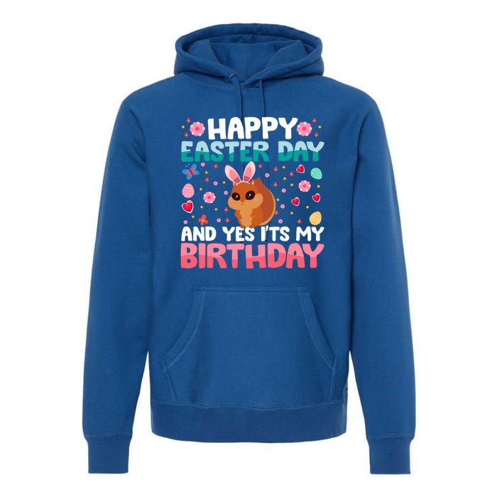 It's My Birthday And Easter Day Happy To Me You Squirrel Gift Premium Hoodie