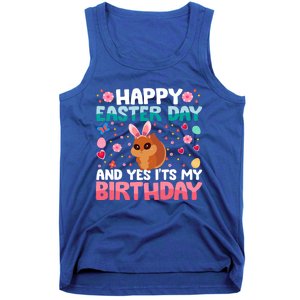 It's My Birthday And Easter Day Happy To Me You Squirrel Gift Tank Top