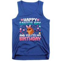 It's My Birthday And Easter Day Happy To Me You Squirrel Gift Tank Top