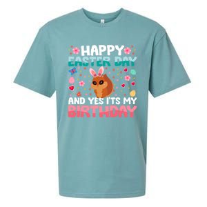 It's My Birthday And Easter Day Happy To Me You Squirrel Gift Sueded Cloud Jersey T-Shirt