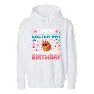 It's My Birthday And Easter Day Happy To Me You Squirrel Gift Garment-Dyed Fleece Hoodie