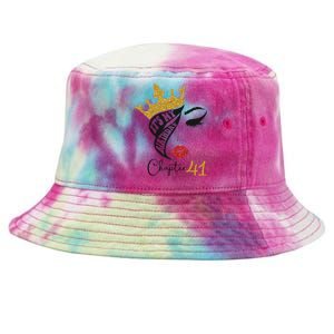 It's My Birthday Chapter 41 Messy Bun 41st Birthday Tie-Dyed Bucket Hat