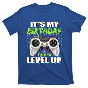 Its My Birthday Boy Time To Level Up Video Game Gift T-Shirt