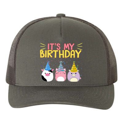 It's My Birthday Boo Cute Yupoong Adult 5-Panel Trucker Hat