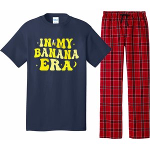 In My Banana Era Funny Banana Lover Retro Bananas Pajama Set