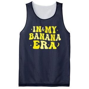 In My Banana Era Funny Banana Lover Retro Bananas Mesh Reversible Basketball Jersey Tank