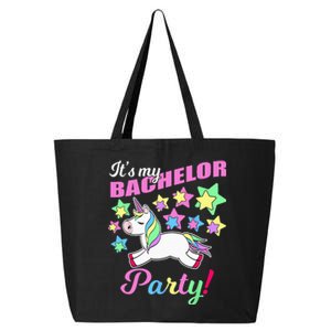 Its My Bachelor Party Unicorn Funny Marriage Party 25L Jumbo Tote