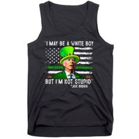 I May Be A White Boy But I'm Not Stupid Biden Tank Top