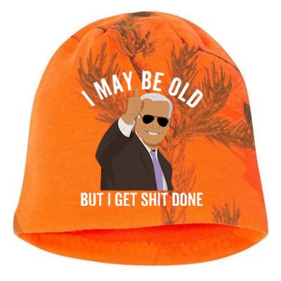 I May Be Old But I Get Shit Done Kati - Camo Knit Beanie