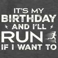 It’S My Birthday And I’Ll Run If I Want To Fun Runner’S Vector Backpack
