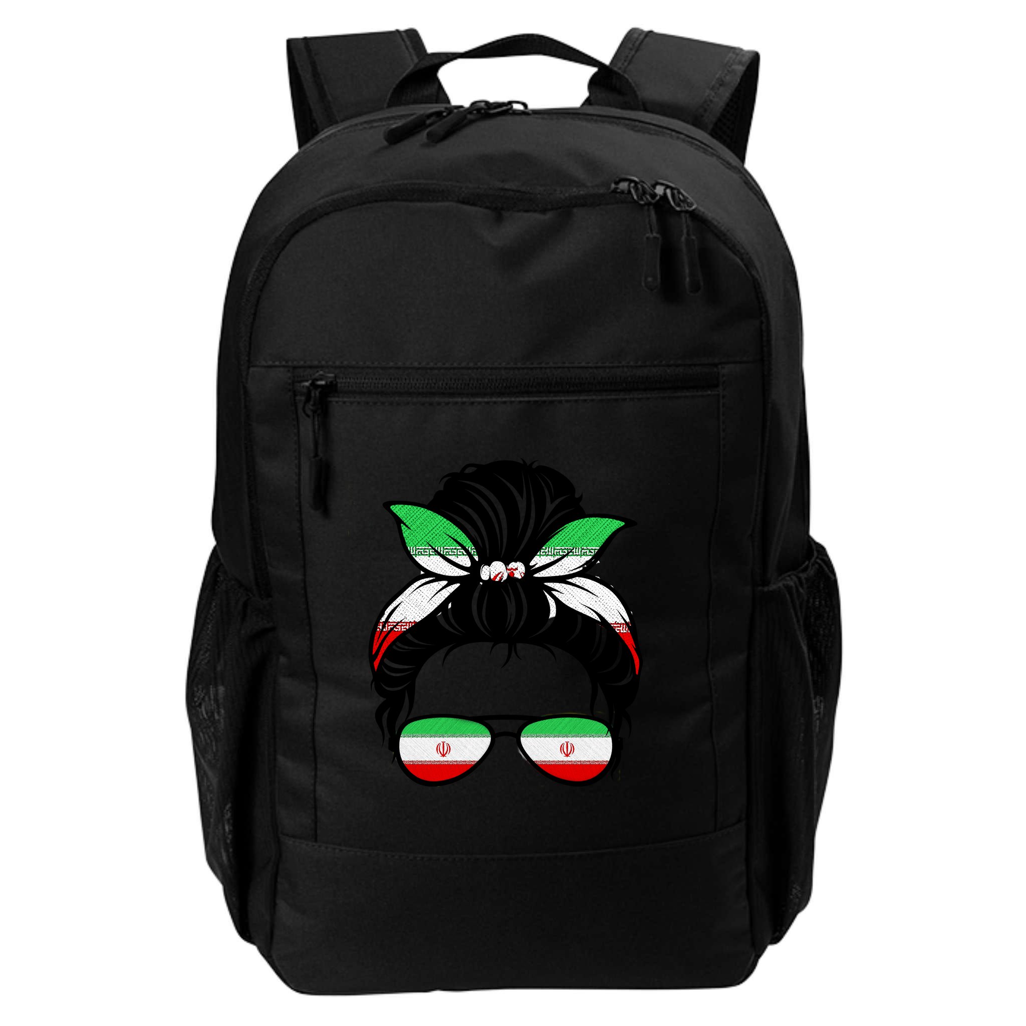 Iran Messy Bun Support Iran IranIran Backpack